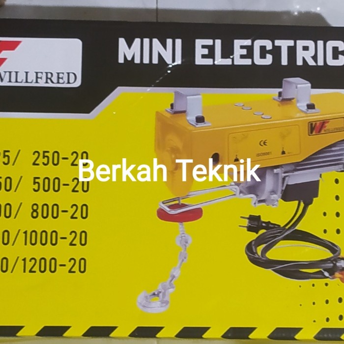 #####] Katrol Elektrik Mini Elektrik Hoist 1000 Kg