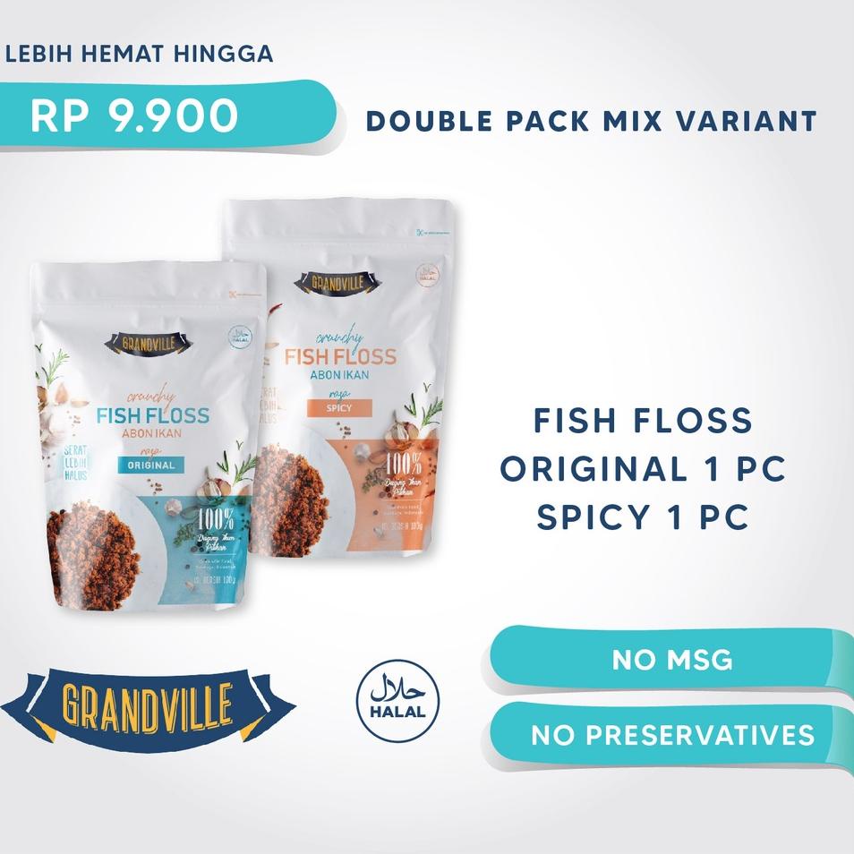 

✪ Grandville Abon IKAN Crunchy Double Pack Mix Variant ℗