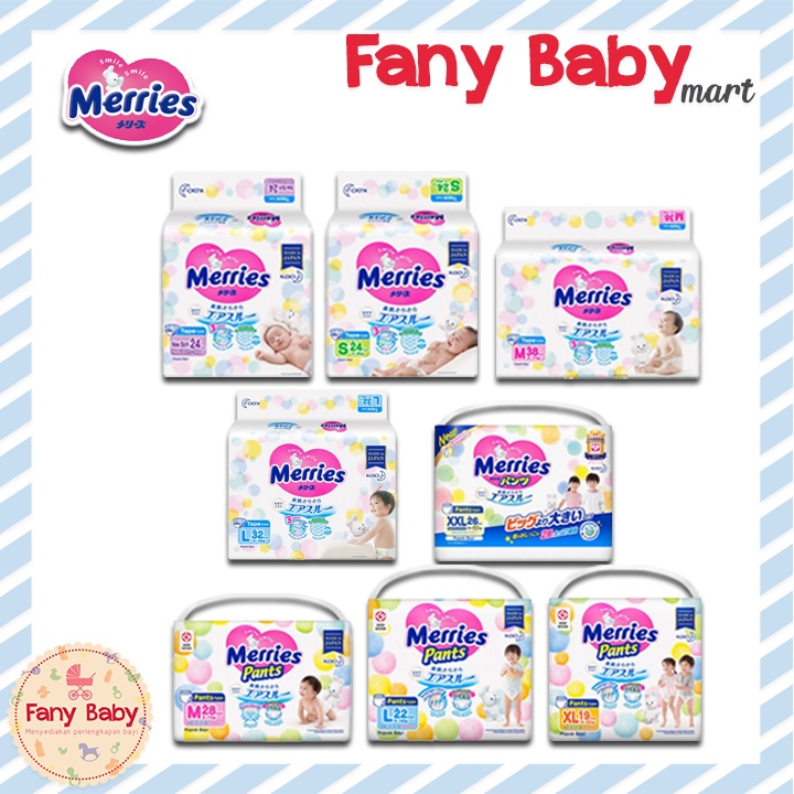 MERRIES PREMIUM - POPOK BAYI SEKALI PAKAI