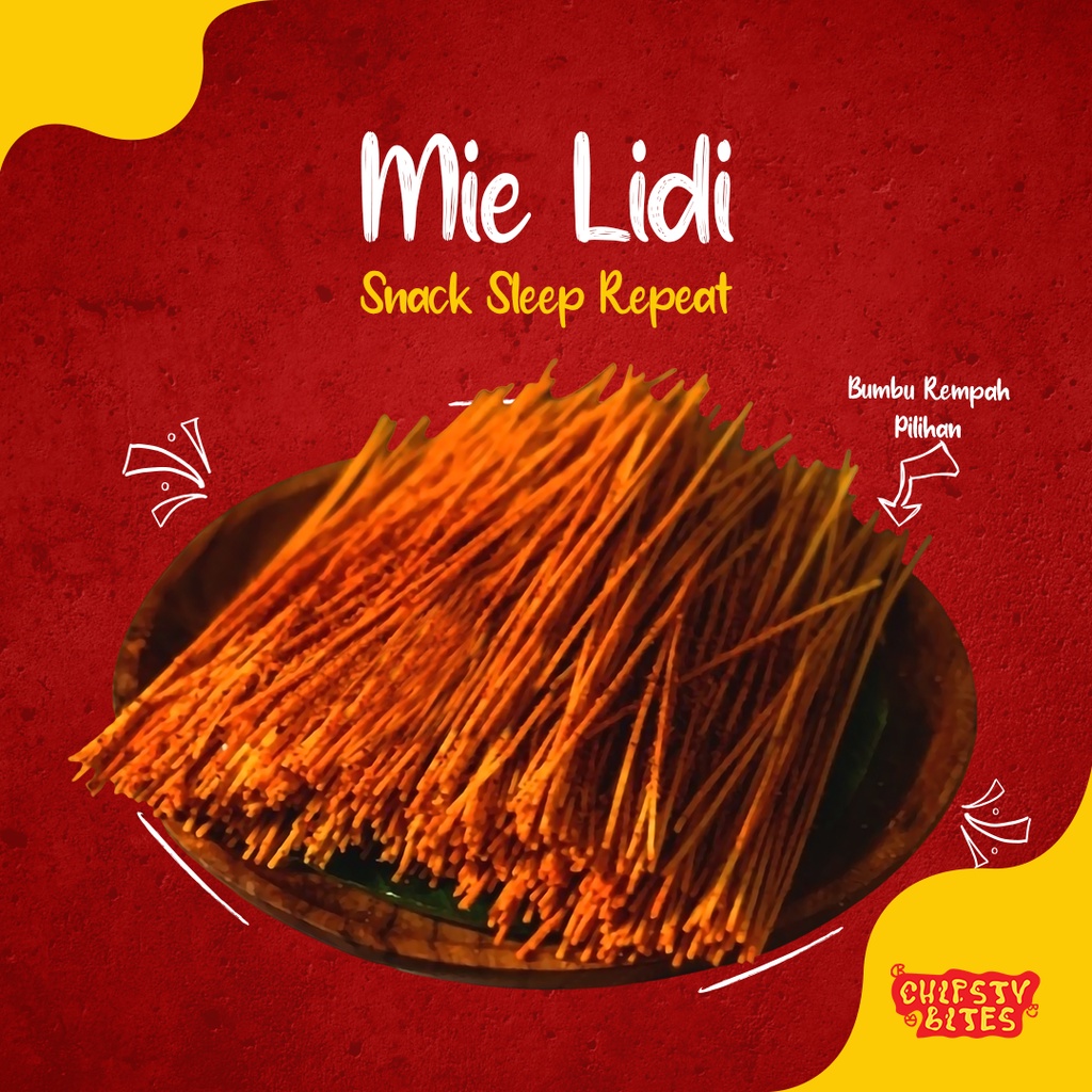 

MIE LIDI - 250GR - ASIN PEDAS