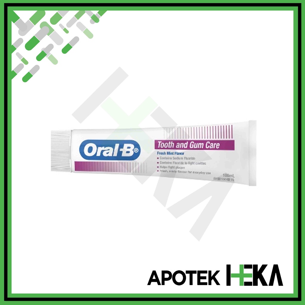 Jual Oral-B Pasta Gigi Tooth & Gum Care 100 Ml | Shopee Indonesia