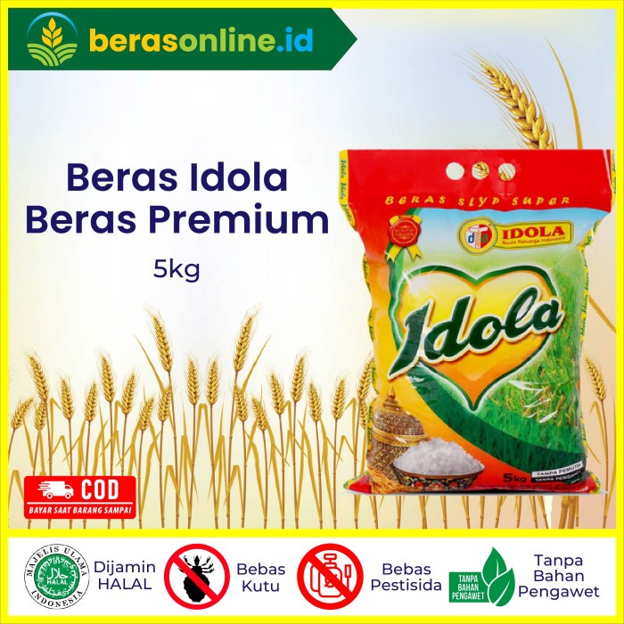 

Beras premium Beras PanWangi Jepang Beras 5kg