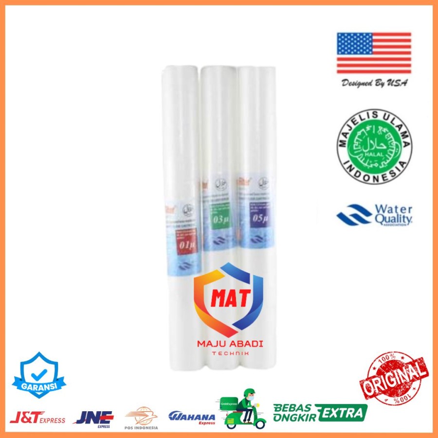 Catridge Filter Nano 20" Sediment Filter Air Nano"Filter nano spoon