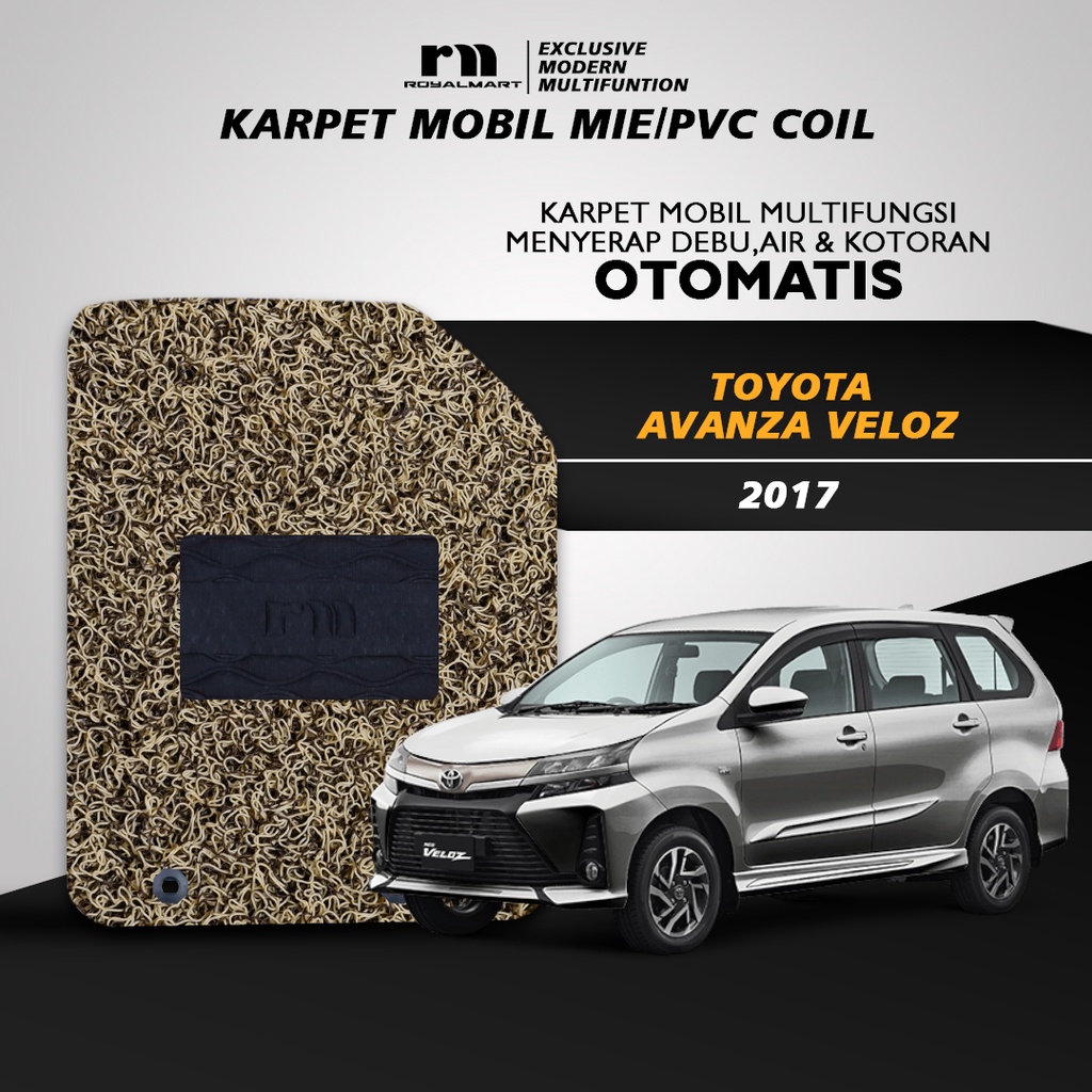 KARPET MOBIL MIE PREMIUM AVANZA VELOZ 2017 FULLSET / NO BAGASI