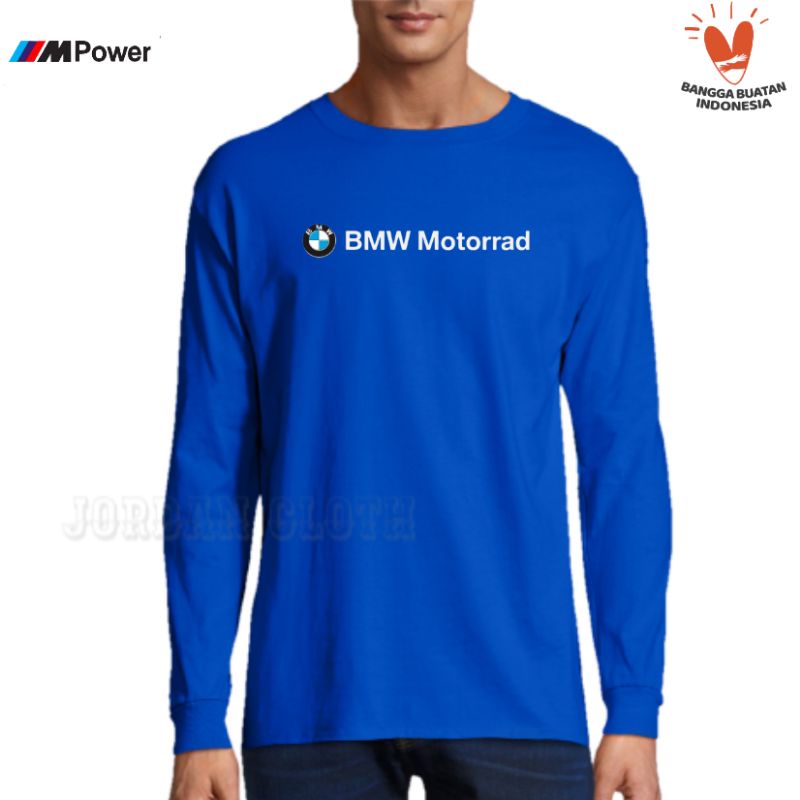 Tshirt Baju Kaos Lengan Panjang BMW Motorrad