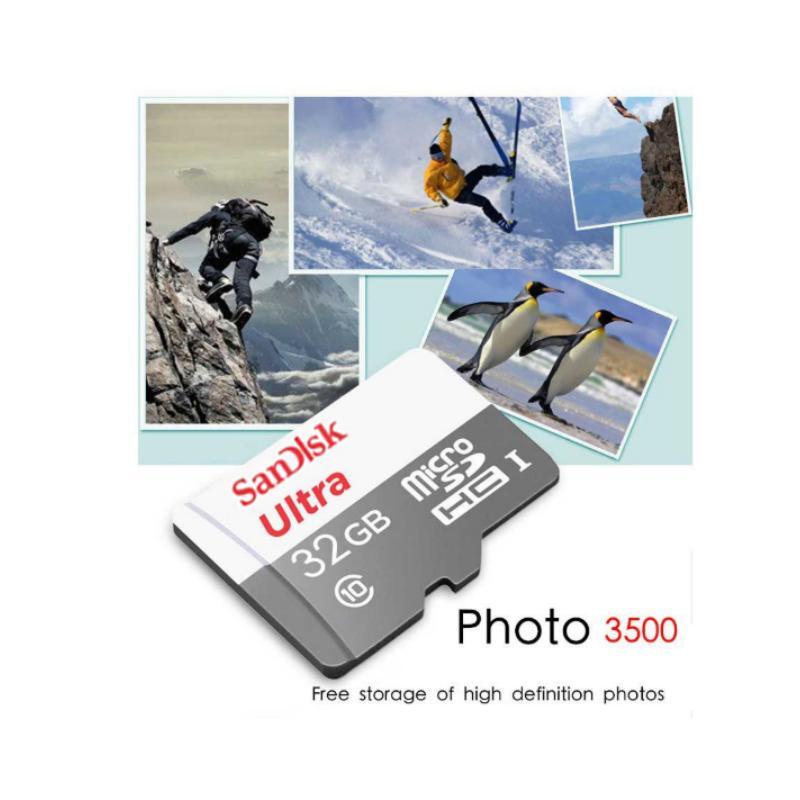 Memori card 16GB/32GB/64GB/128GB/256GB CLASS 10 80Mbps Micro sd Memory Cards hp (COD) instant shipping