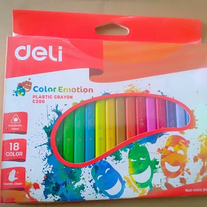 

Crayon Pensil Crayon Color Emotion 18 Warn Deli