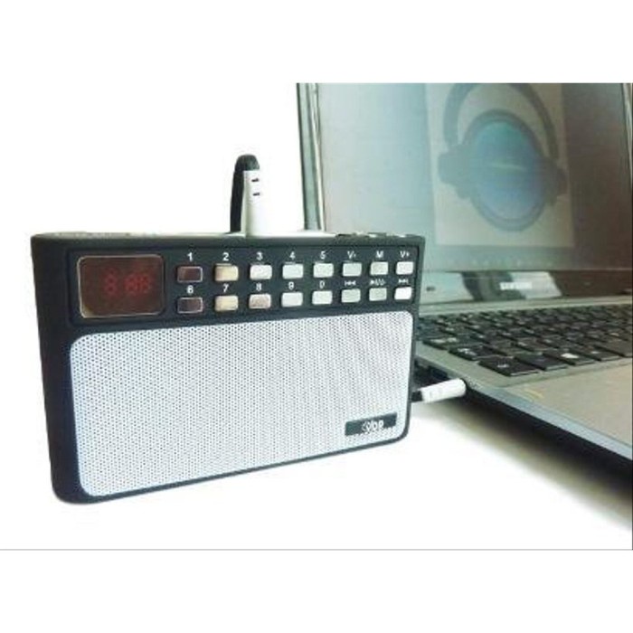 SPEAKER MINI DIGITAL VDR V-168REC SP-263 BISA REKAM SUARA RADIO TF CAR
