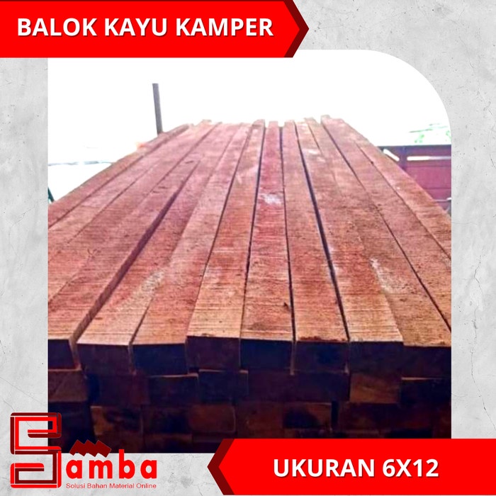 paling diminati] BALOK KAYU 6X12 KAMPER HARGA 1 BATANG kamper 6 x 12 kayu