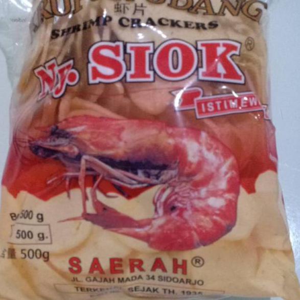 

✲ Krupuk Udang Oval 500grm ✾