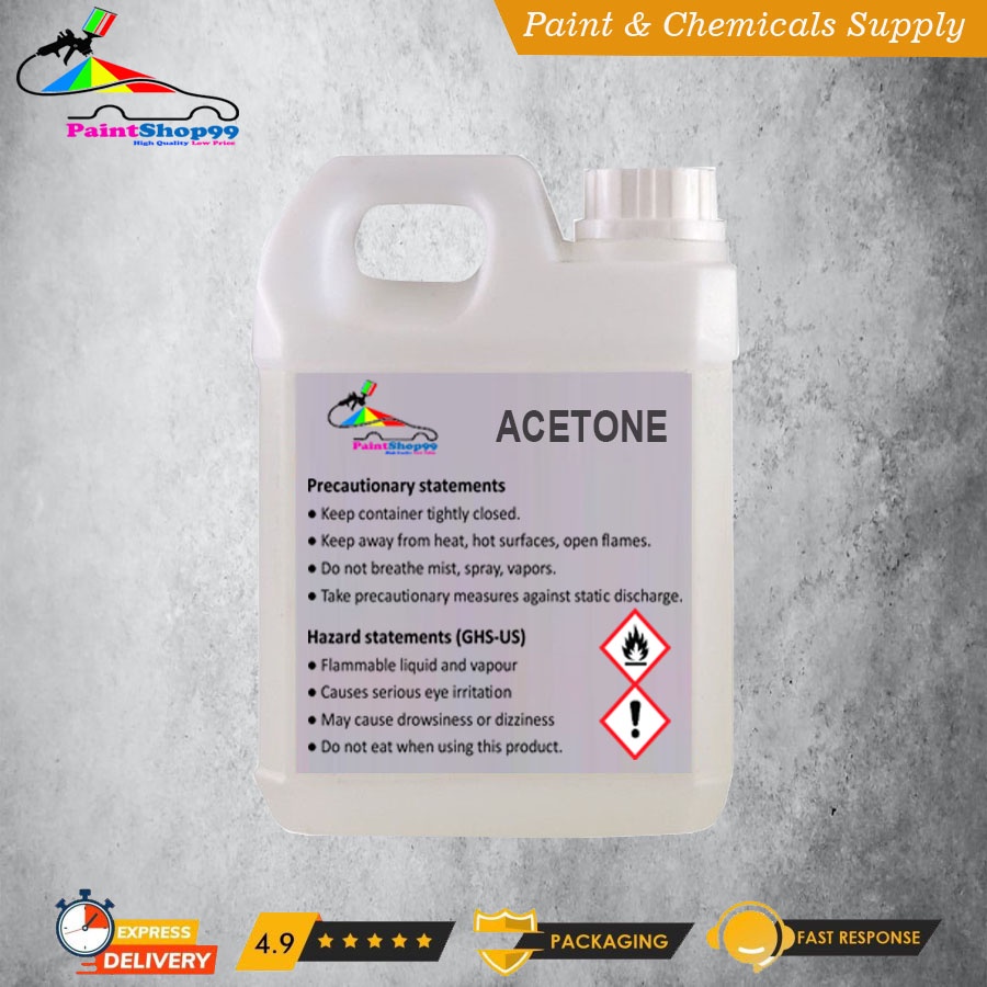 Acetone / Aseton Pembersih Kutek / Aseton Reguler 1Ltr