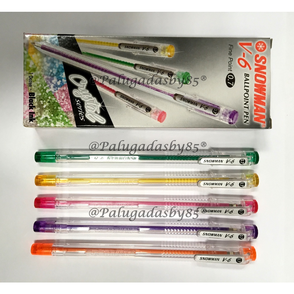 

Pulpen SNOWMAN V-6 0.7 mm (1 Biji) / Ballpoint SNOWMAN V6 / Bolpen SNOWMAN V6 / Bolpoin SNOWMAN V6