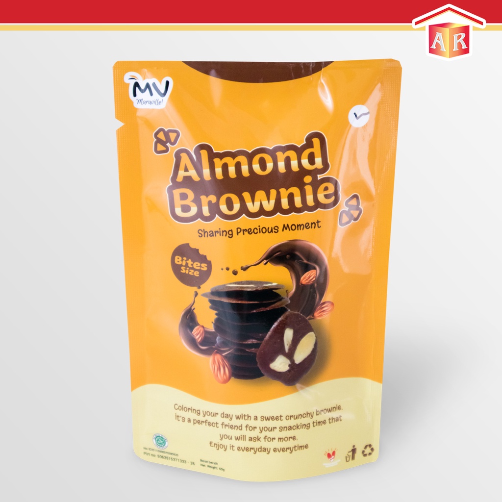 

Almond Brownies - Cemilan Oleh oleh Khas Surabaya dan Jawa Timur
