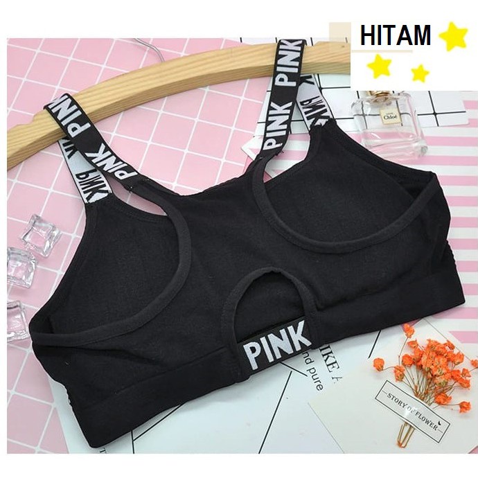 FYGALERY BRA335 Pakaian Dalam Wanita Bra Tanpa Kawat Sport Bra Gym Push Up Bra Wanita BH Olahraga