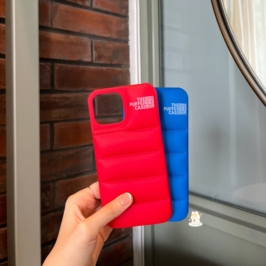 READY | The Puffer Case Iphone Blue Red X - 13 Pro Max