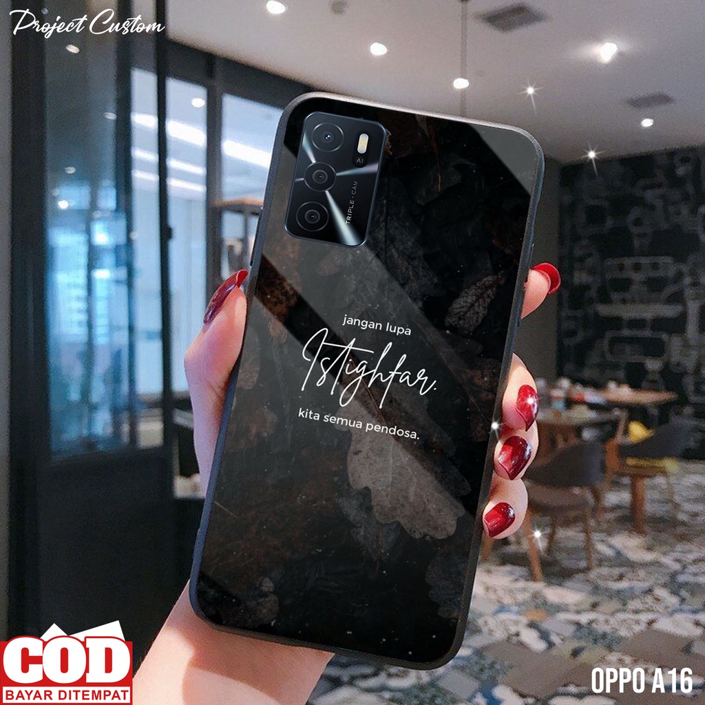 Case OPPO A16 - Casing Hp OPPO A16 Terbaru [ QTS-01 ] Silikon OPPO A16 - Kesing Hp - Softcase Hp - H