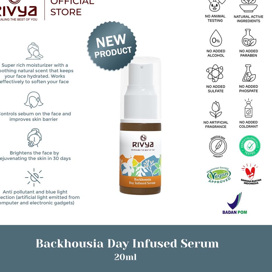 ✧ Rivya Backhousia Day Infused Serum 20ml ❉