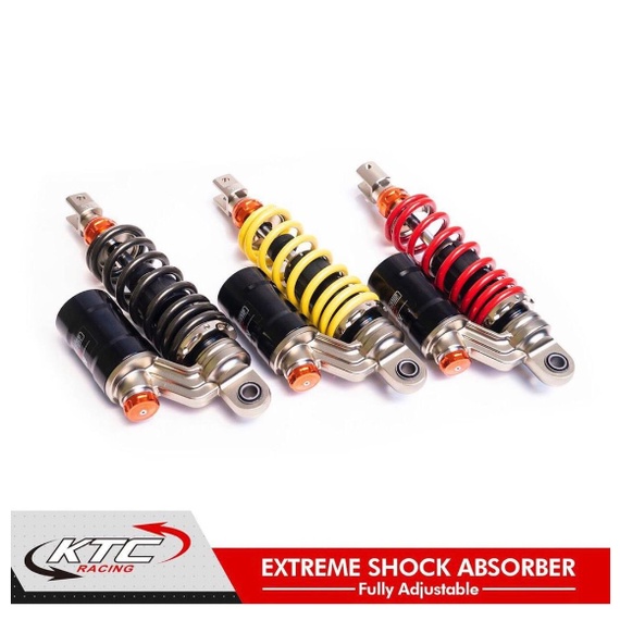 Shock KTC Racing EXTREM Matic Singel 300mm 325mm 340mm shockbreaker tabung atas metic scoopy baet X-rider Xeon universal