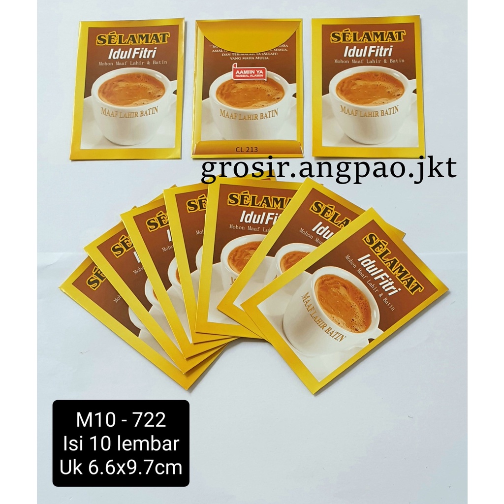 

AMPLOP LEBARAN IDUL FITRI SNACK UNIK KEKINIAN 1 PACK ISI 10 SIAP PAKAI UKURAN MEDIUM
