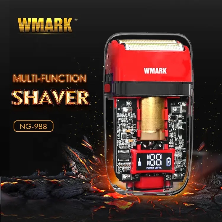 Wmark - NG 988 Alat Cukur Elektrik Kumis/Jenggot/Rambut - Professional Multi-function Shaver