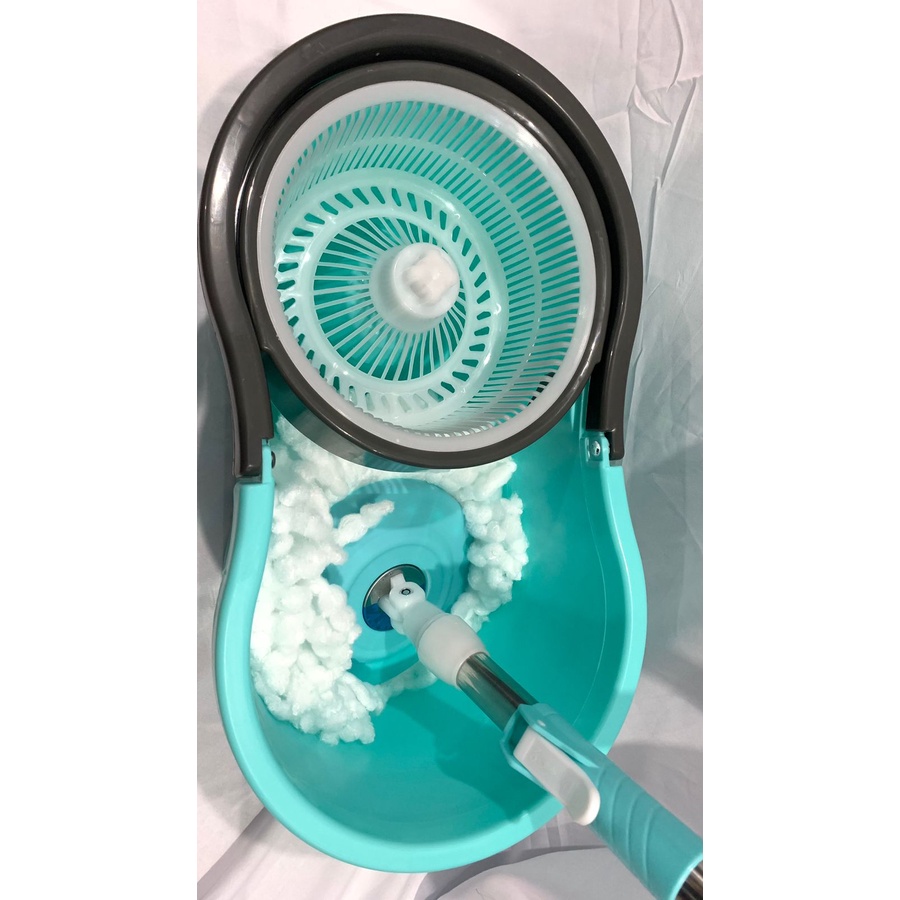 SHENAR ALAT PEL EMBER/SPIN MOP/ KAIN PEL BISA PUTAR 360 DERAJAT KAIN HANYA 1PC TIDAK ADA BOTOL