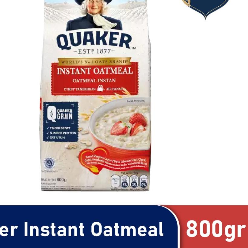 

✪ Quaker Instant Oatmeal 800 gr ✧