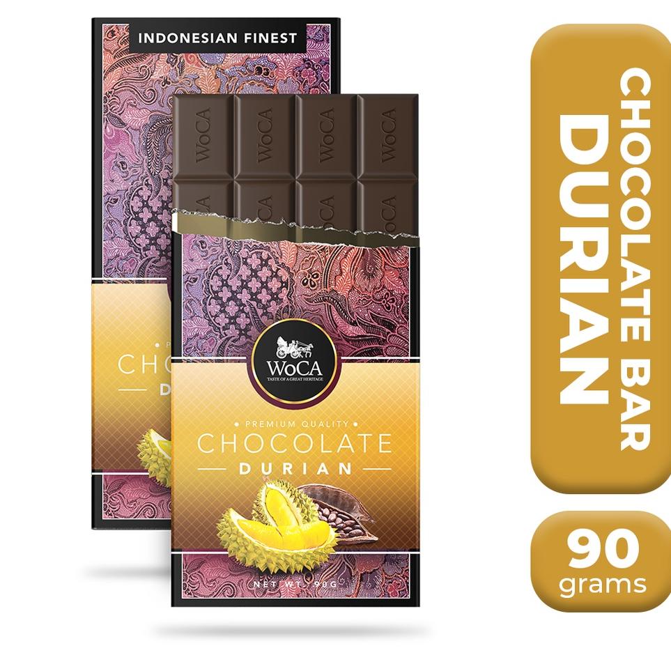 

➷ WoCA Coklat Durian Premium Chocolate 90 gram ✾