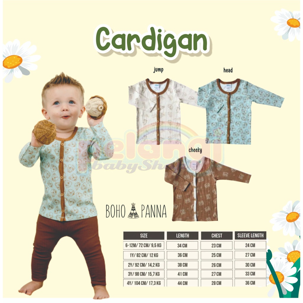 BOHOPANNA | BOHO | BOHO PANNA CARDIGAN BOY | CARDIGAN ANAK LAKI LAKI | CARDIGAN BAYI | JAKET ANAK LAKI LAKI | JAKET KEKINIAN | JAKET ANAK LAKI LAKI KEKINIAN