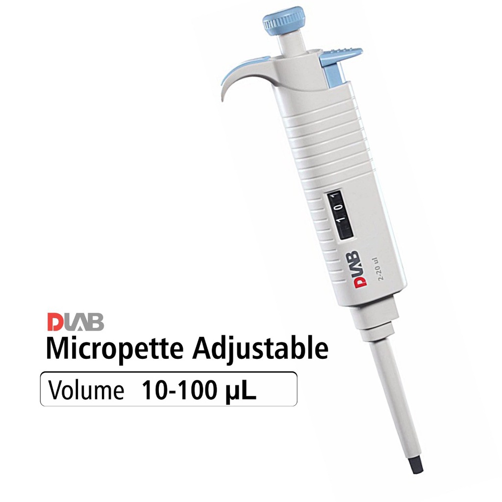 DLAB Micropipette Adjustable Micropipet OJ