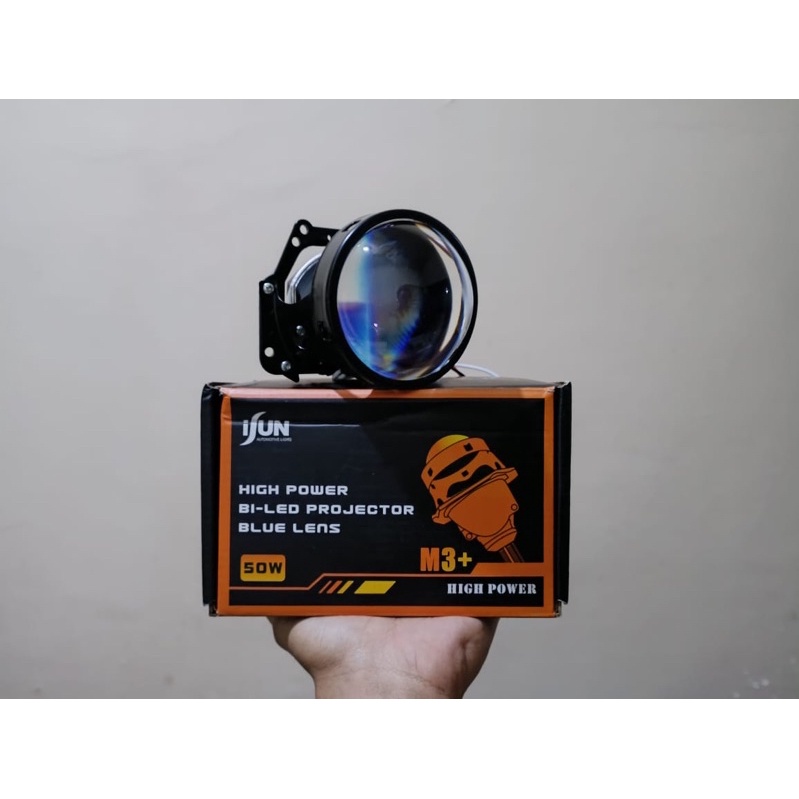 Lampu biled ISUN M3+ high low beam 3inch 50watt lampu biled 3inch 50watt biled murah 3inch