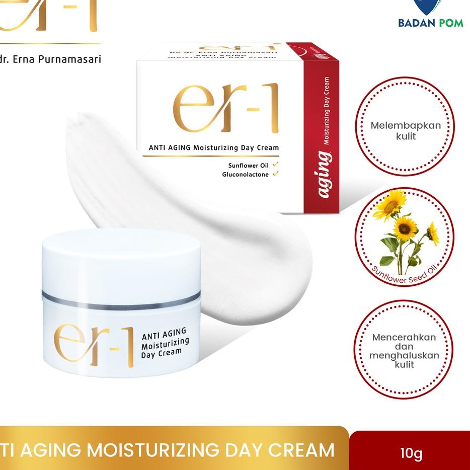 ➬ er-1 Anti Aging Moisturizing Day Cream – Krim Pagi Pelembab Anti Aging - by dr. Erna Purnamasari ❀