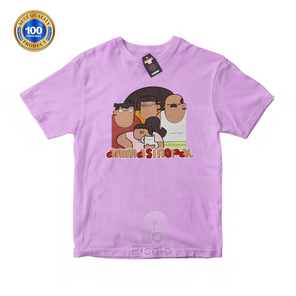 (FREE NAMA) BAJU KAOS ATASAN ANAK MOTIF KARTUN ANIMASINOPAL UNISEX Bahan COTTUN