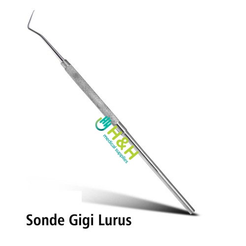 Sonde Lurus / Alat Diagnostic / Sonde Dental / Sonde