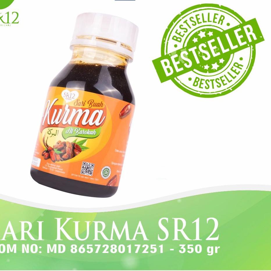 

Pasti LakuZz6Z0 SARI BUAH KURMA SR12 / SARI KURMA ASLI ANTIOKSIDAN ALAMI TUBUH / IMUN BOOSTER - SR12 BPOM