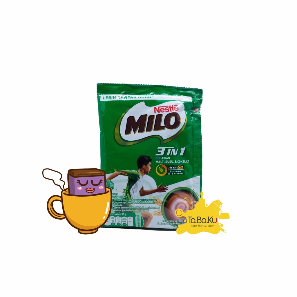 

Milo 3in1 Activ-Go Sachet 35gr