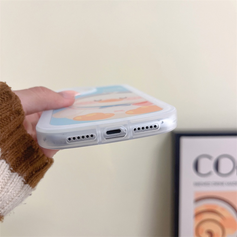 Soft Case Pelindung Lensa Bahan Silikon TPU Anti Jatuh Untuk Compatible for iPhone 14 13 12 11 Pro Max Xs Max X Xr iPhone 7 8 6 6s Plus SE 2020 Cartoon Plaid Bear Rabbit Soft Silicone Phone Case Creative Lens Protection Anti-fall Soft Casing Phone Case