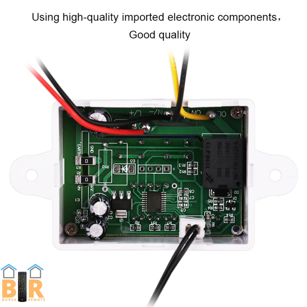 Termostat Digital XH-W3001 Temperature Controller Thermostat AC Pengatur Suhu Alat Mesin Tetas Penetas Telur Otomatis