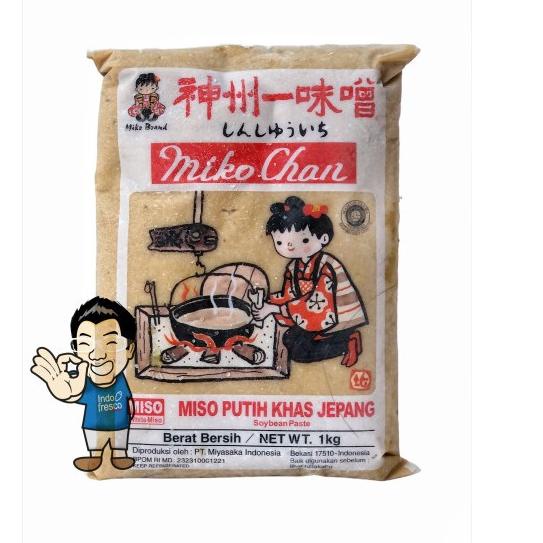 

► Shinshuichi Mikochan Shiro Miso Paste- Pasta Miso- Tauco Jepang 1Kg ✹