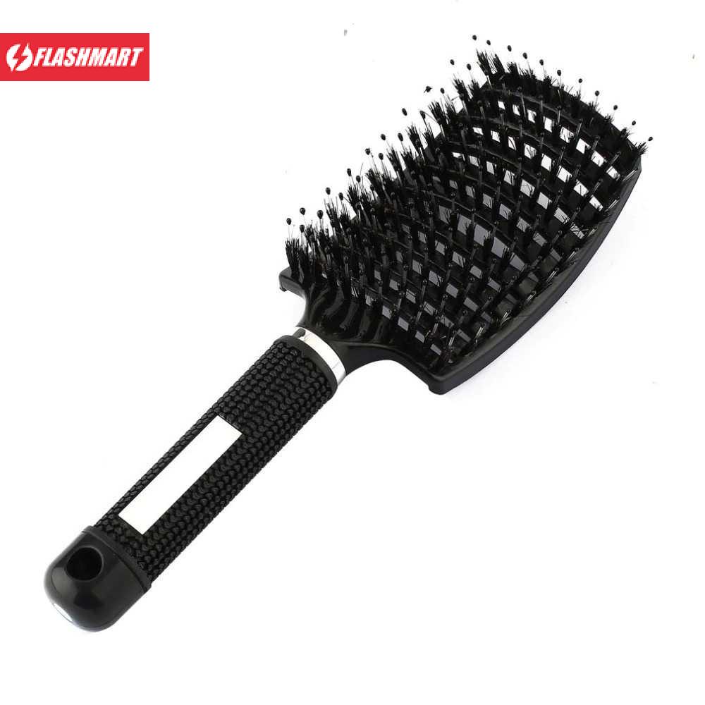 Flashmart Sisir Rambut Anti Rontok Detangling Hair Comb Brush - Y76