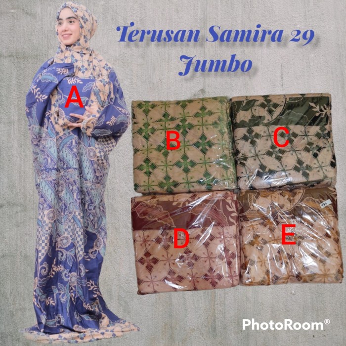 Mukena Batik Terusan Samira 29 Jumbo