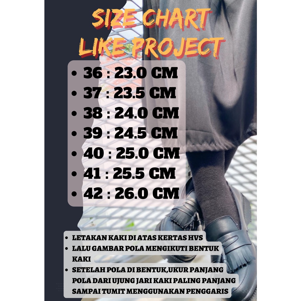 Xcloud x LikeProject Sepatu Casual Wanita ILLA Black