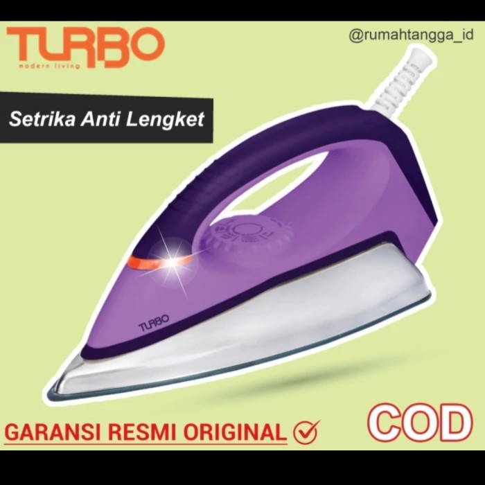 setrika turbo by philips iron ehl 3038