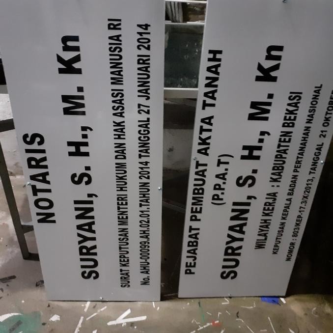 

Terlaris Top Plang Nama Notaris Ppat + Rangka