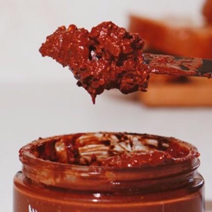 

▼ NUDE Vegan Fore Almond Butter Spread 180g, Crunchy Hazelnut, Unsweetened, Gluten Free not Ferrero ✻