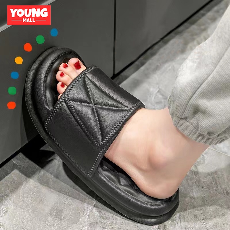 Sandal jelly wanita murah terbaru 2023 Sendal karet perempuan dewasa Sandal wanita kekinian import korea rumah mandi anti slip NSD-005