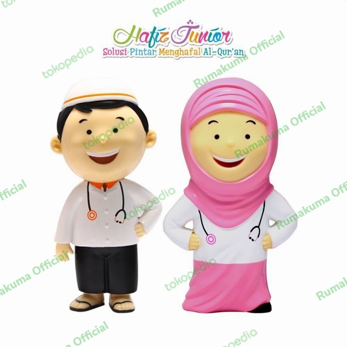 Terlaris Boneka Hafiz Hafizah Junior Profesi Dokter Al Qolam Garansi Resmi