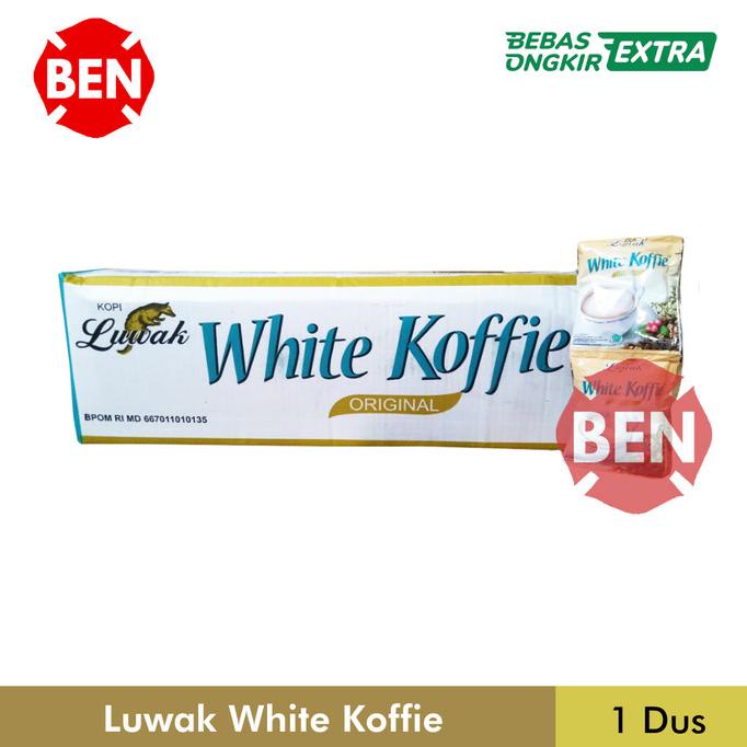 

Luwak White Koffie 1 Dus 20 Renceng - Grosir Kopi Coffee Sachet