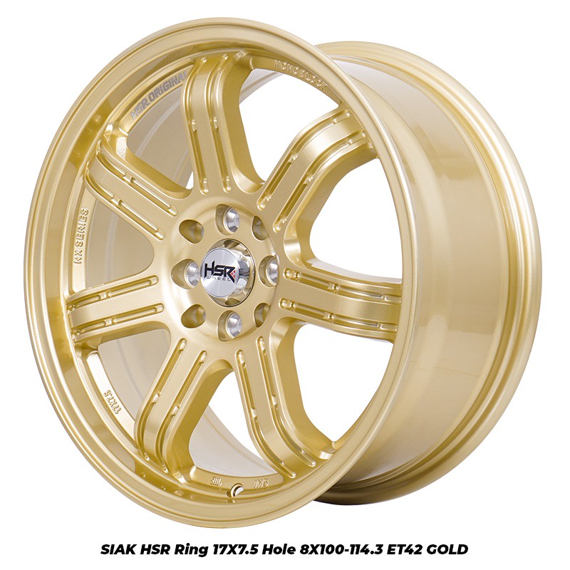 Velg Mobil Hsr R17 Livina Raize Mobilio Xenia HSR WHEEL Tipe SIAK Ring 17 - TIME ATTACK BOGOR