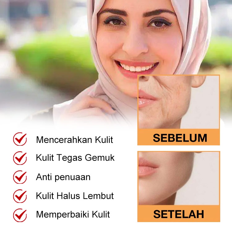 Jaysuing Super anti kerut whitening serum mengencangkan kulit menghilangkan kerut 10 ml 3pcs