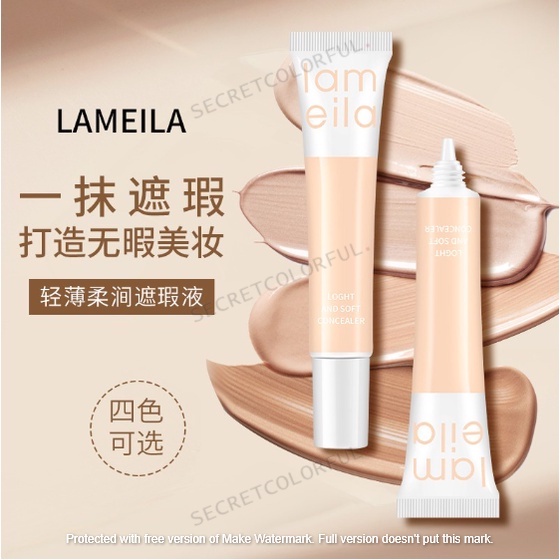 Light and soft concealer shade lameila Konsiler Secretcolorful